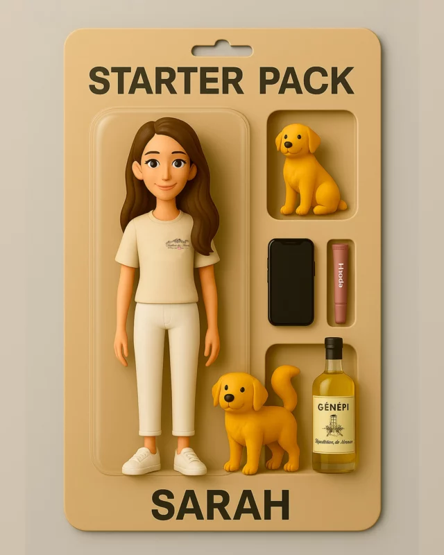 Bon nous aussi on a succombé à la trend…🫣

Alors ils sont réalistes nos starters pack ? N’hésitez pas à les compléter si vous avez des inspis 😋

(Alors non Sarah n’a pas deux chiens mais ChatGPT a ses limites…😂)

#distillerie #distilleriedesaravis #alambic #laclusaz